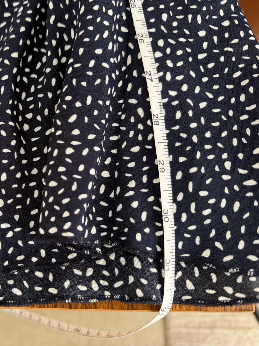 NWT Karen Kane Sea Side Skirt Navy and White Size XS - Picture 7 of 7